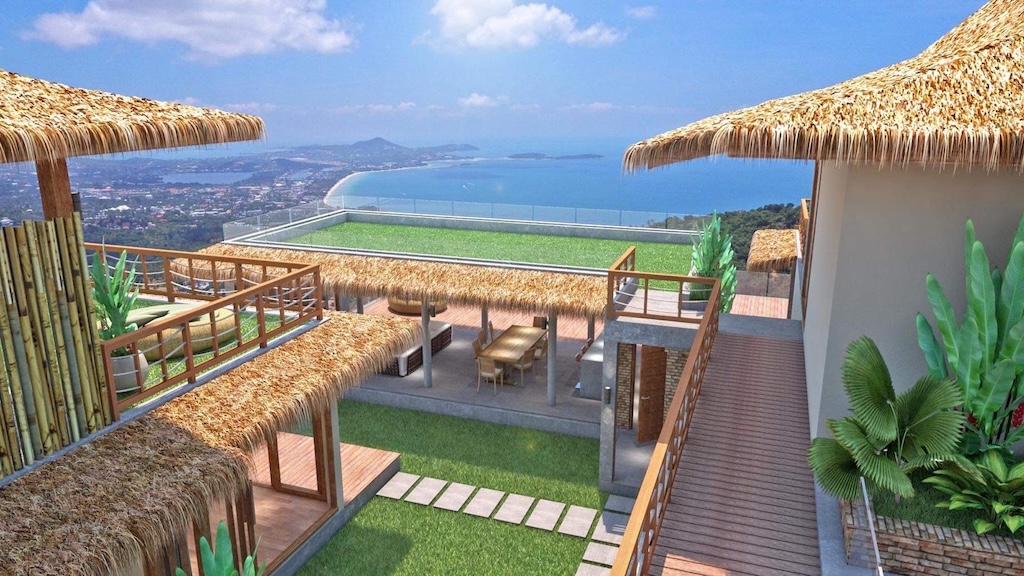 4 Bedroom Chaweng Noi Villa View
