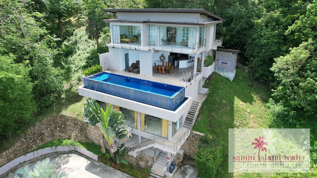 Bang Por Sea View Property Aerial