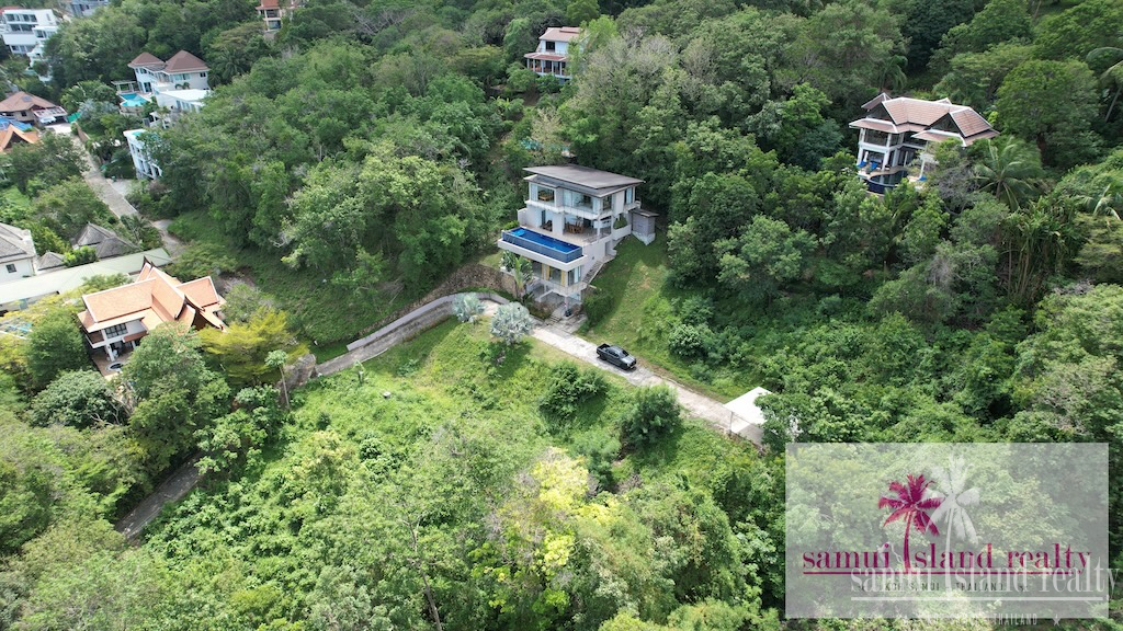 Bang Por Sea View Property Aerial