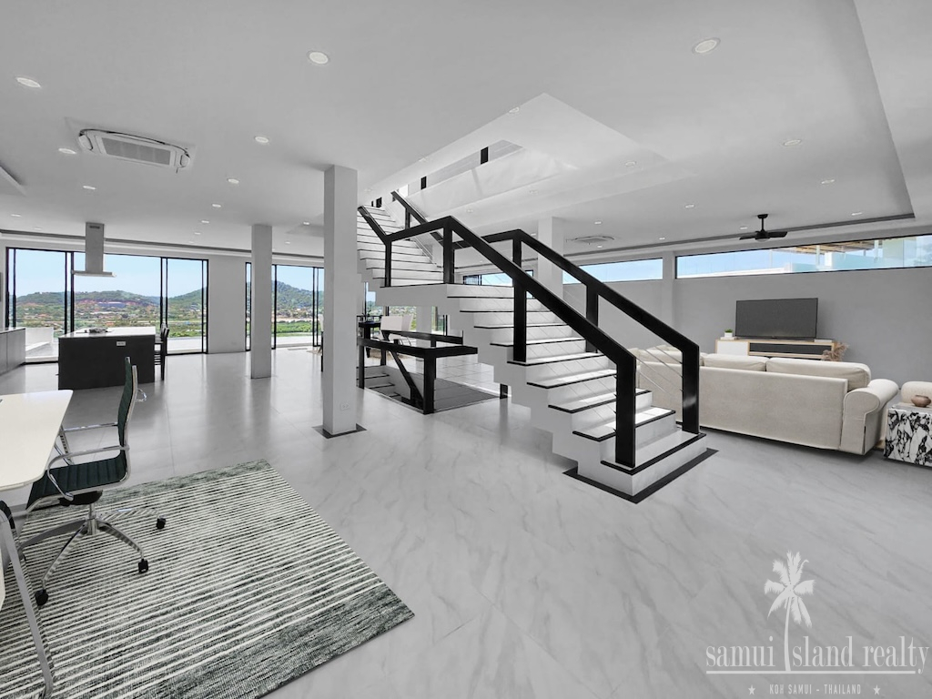 Bangrak Sea View Property Living Space