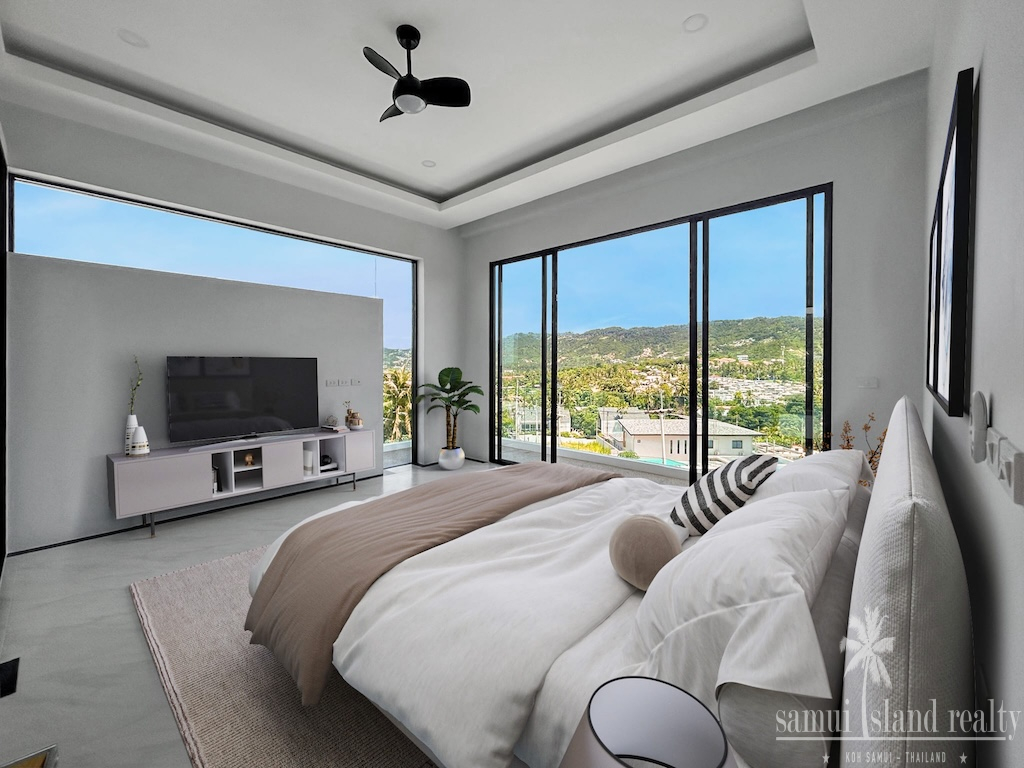 Bangrak Sea View Property bedroom