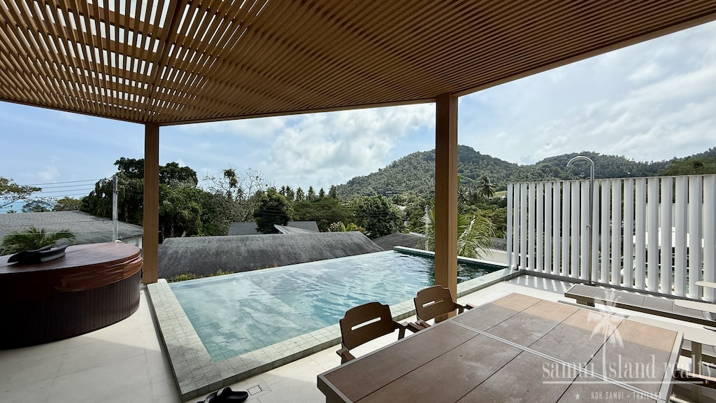 Chaweng Noi Three Bedroom property Terrace