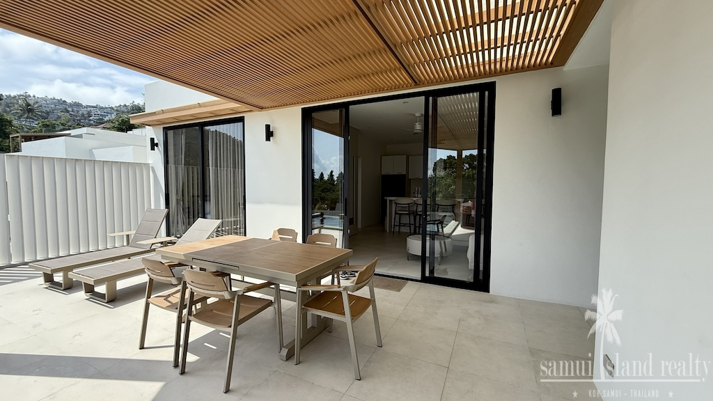 Chaweng Noi Three Bedroom Property Covered Terrace