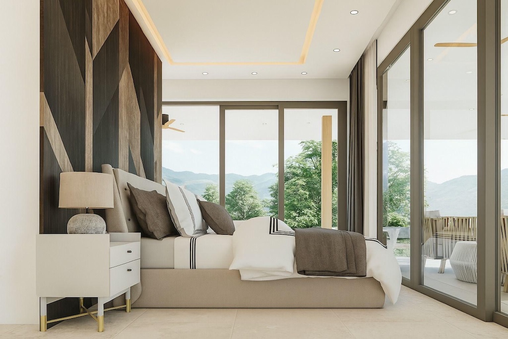 ChomChan Koh Samui villas Bedroom