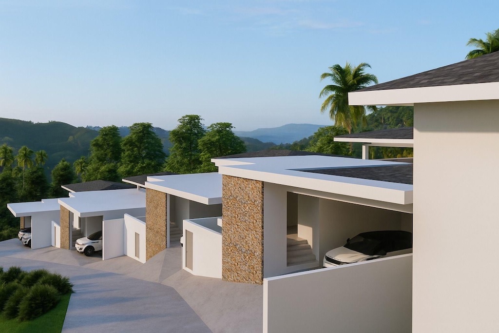 ChomChan Pool Villas Road