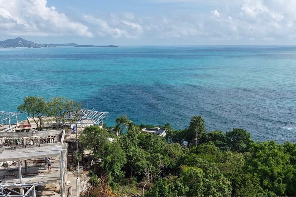 Coastal Land Plot For Sale In Koh Samui Sea View