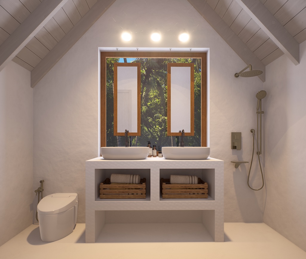 Koh Phagan ERA Tropical Residence Bathroom
