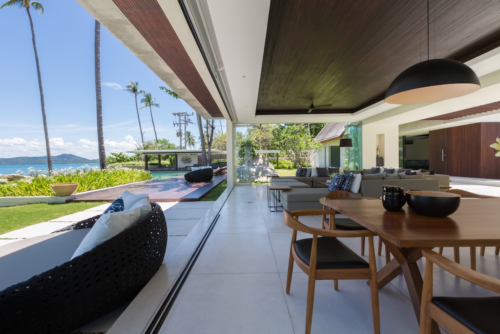 Koh Samui Modern Beachfront Property Dining