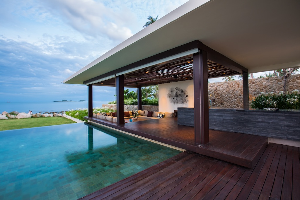 Koh Samui Modern Beachfront Property Sala