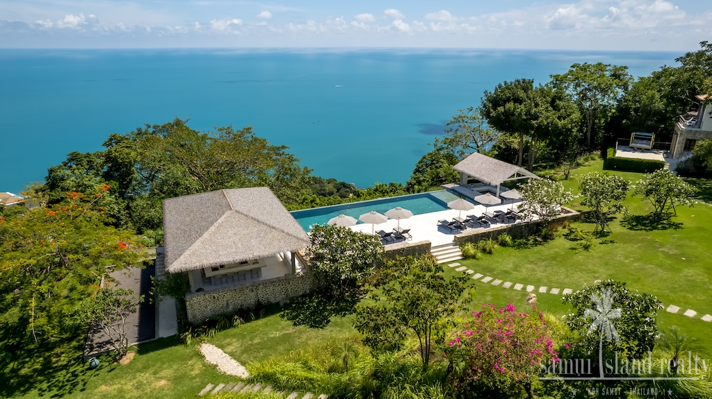 Luxury Koh Samui Property In Chaweng Noi Aerial