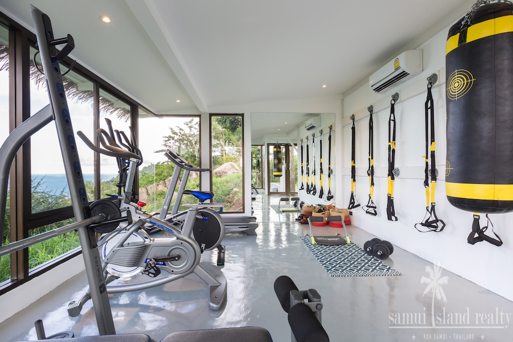 Luxury Koh Samui Property In Chaweng Noi Fitness Room