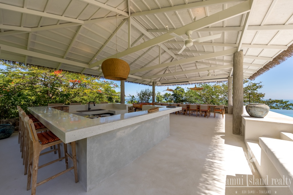 Luxury Koh Samui Property In Chaweng Noi Covered Living