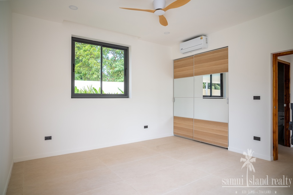 Newly Completed Maenam Villa Bedroom