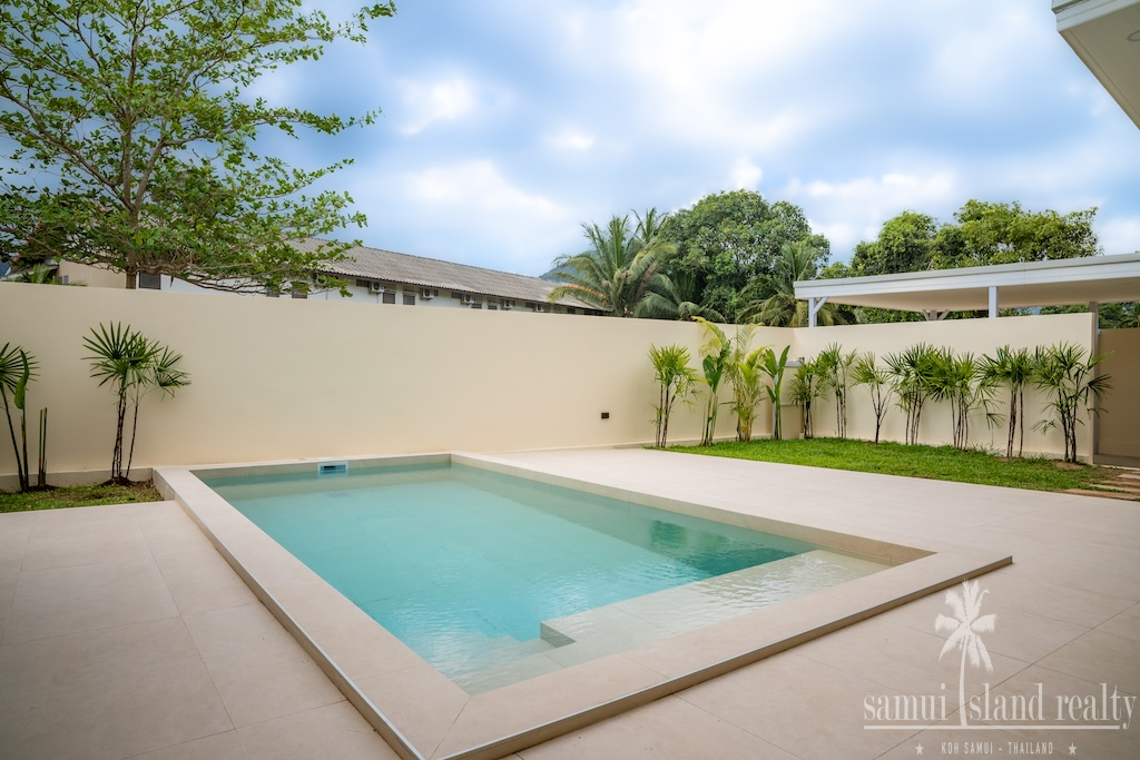 Newly Completed Maenam Villa Swimming Pool