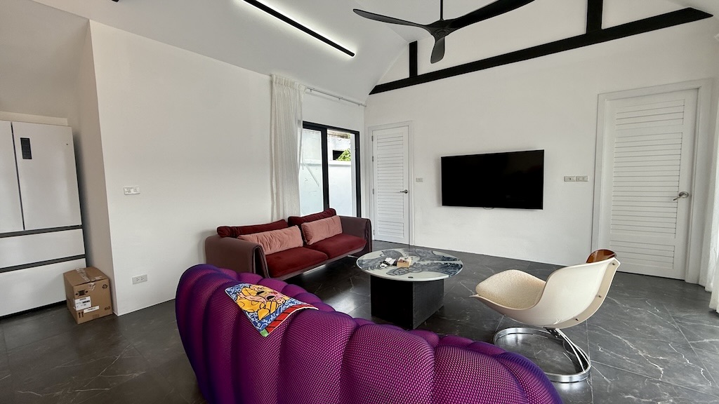 Plai Laem 3 bedroom Pool Villa For Sale Lounge