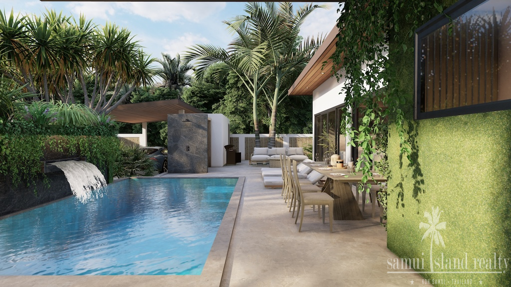 Saha Estate Poolside Terrace