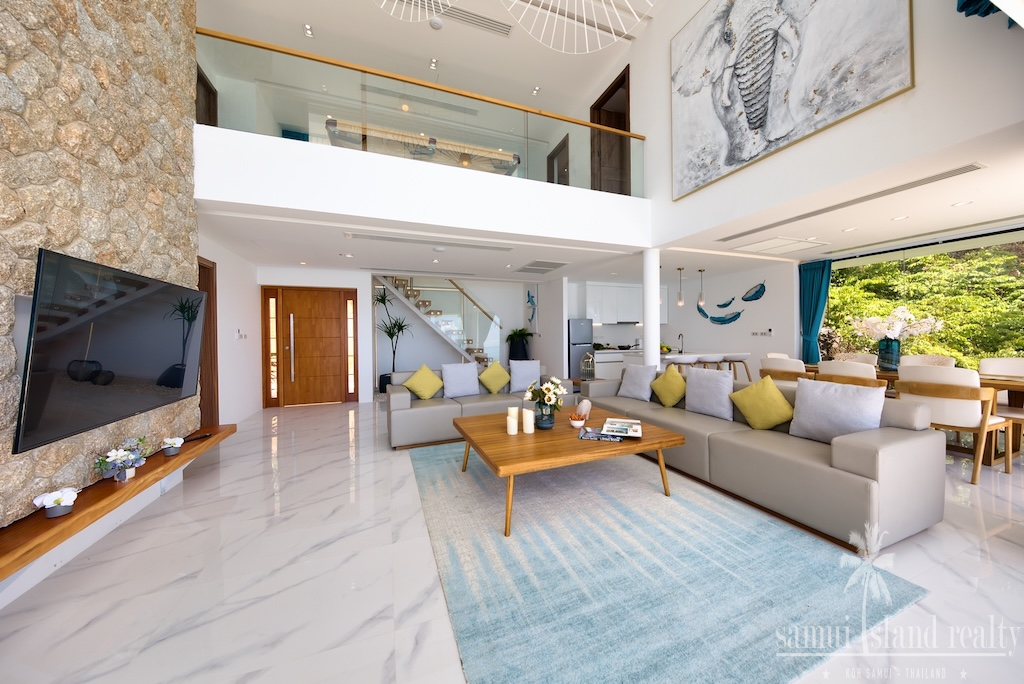 The Wave 2 Residence Villa Living Area