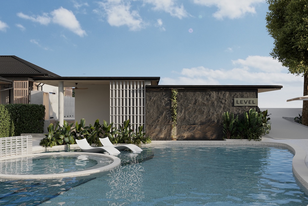 3 Bedroom Villas At Level Residence Communal Pool