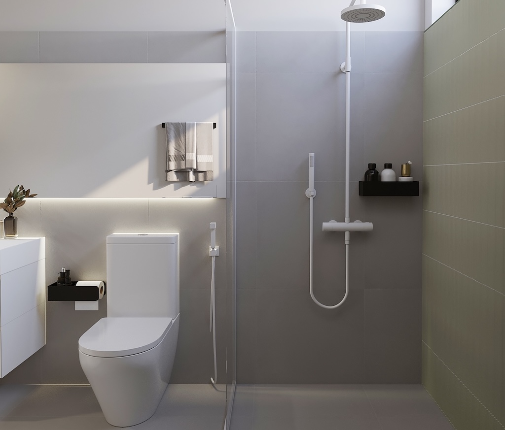 3 Bedroom Villas At Level Residence Bathroom