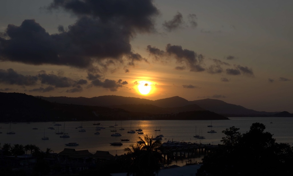 Bangrak Bay View Sunset