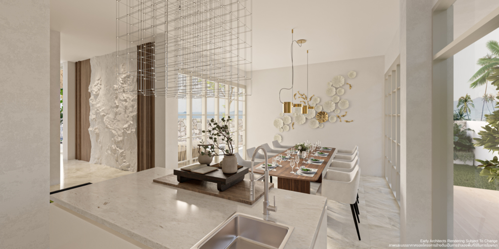 Beachfront Villas At Eco Home Samui Interior