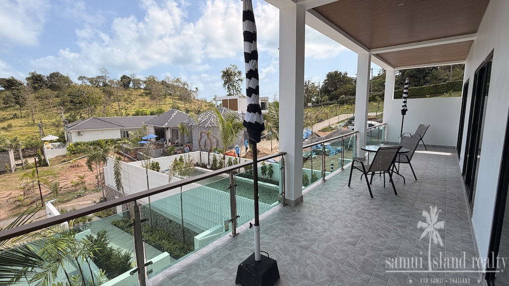 Koh Samui 5 Bedroom Property Balcony
