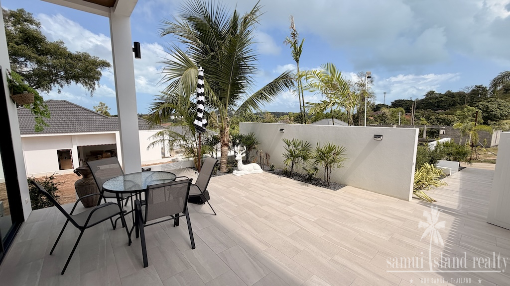Koh Samui 5 Bedroom Property Terrace