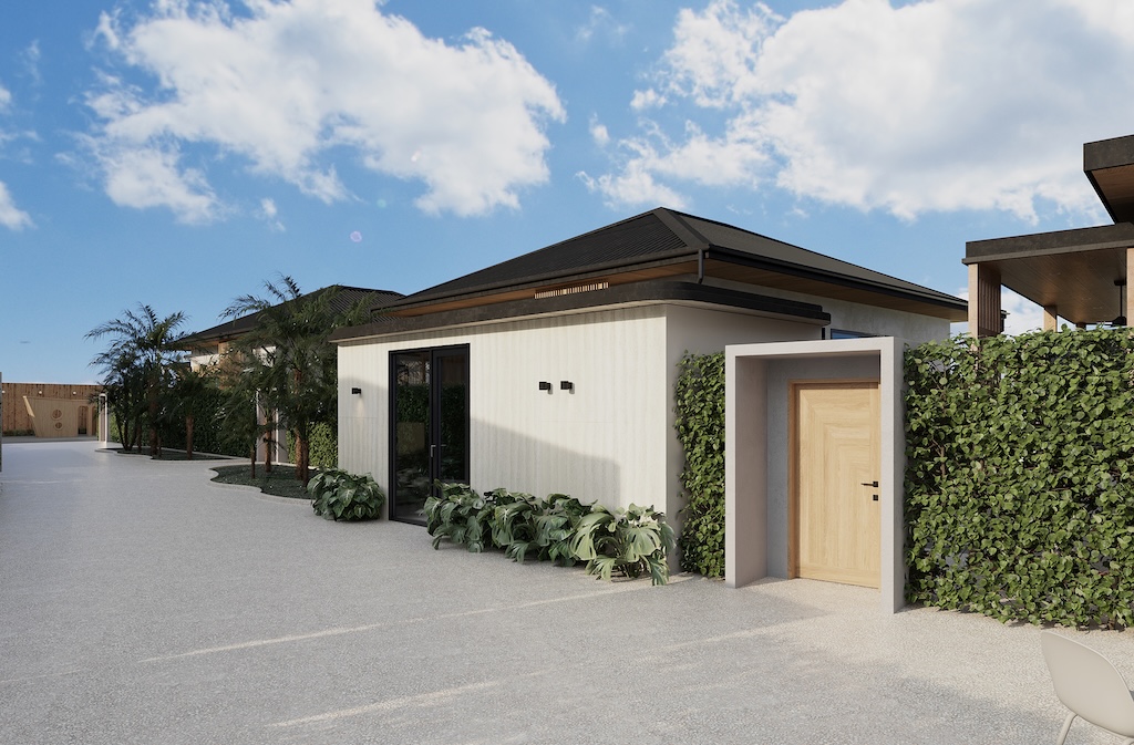 Level Residence Villa Entrance