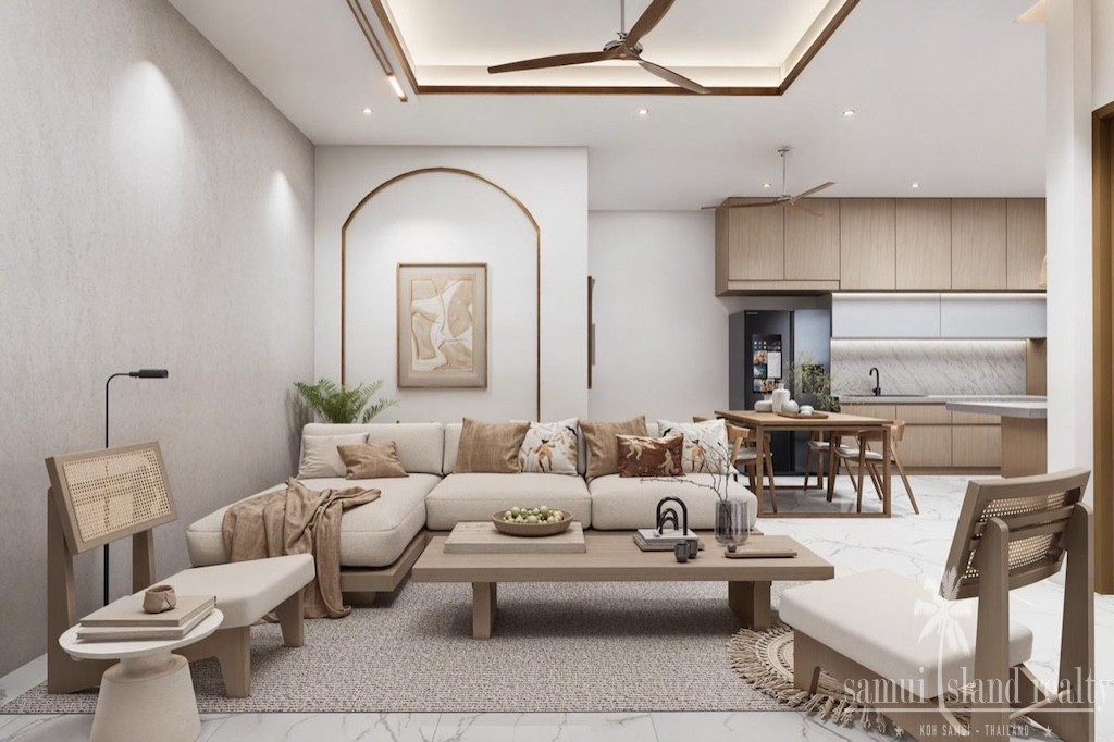 Maha Baan Villas Living Area