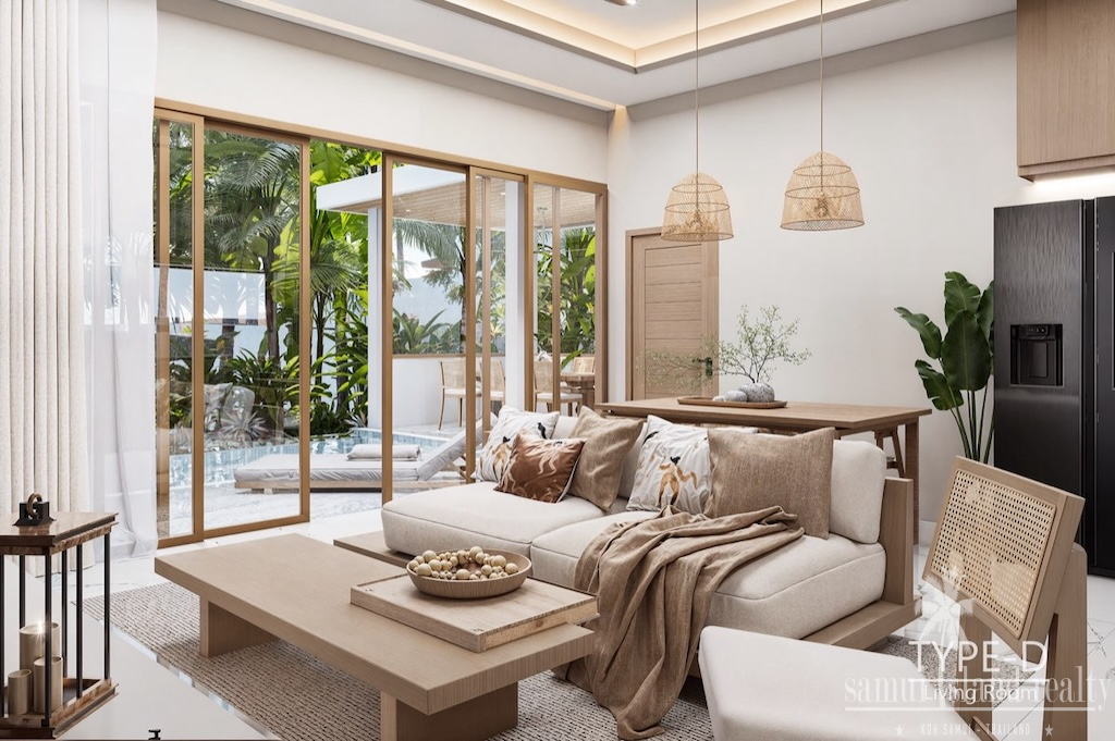 Two Bedroom Maha Baan Villa Lounge