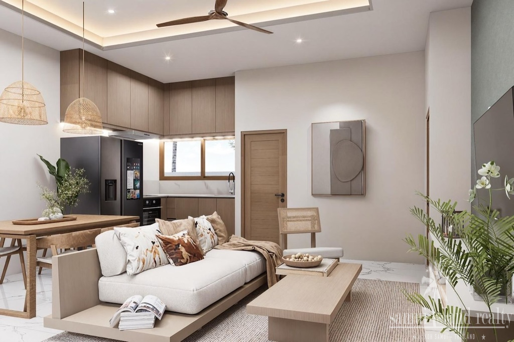 Two Bedroom Maha Baan Villas Lounge