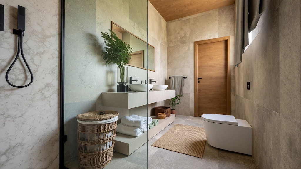 4-Bed Villas At Verdant Maenam Bathroom