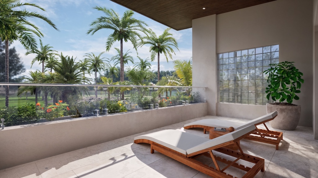 Baan Dao Residence Balcony