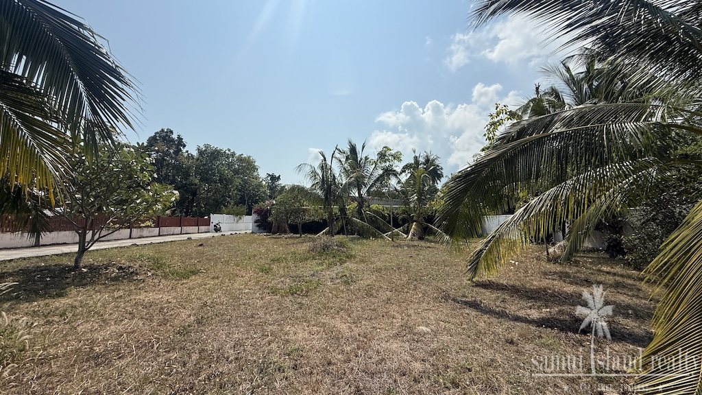 Baan Kao Land Plot For Sale In Koh Samui