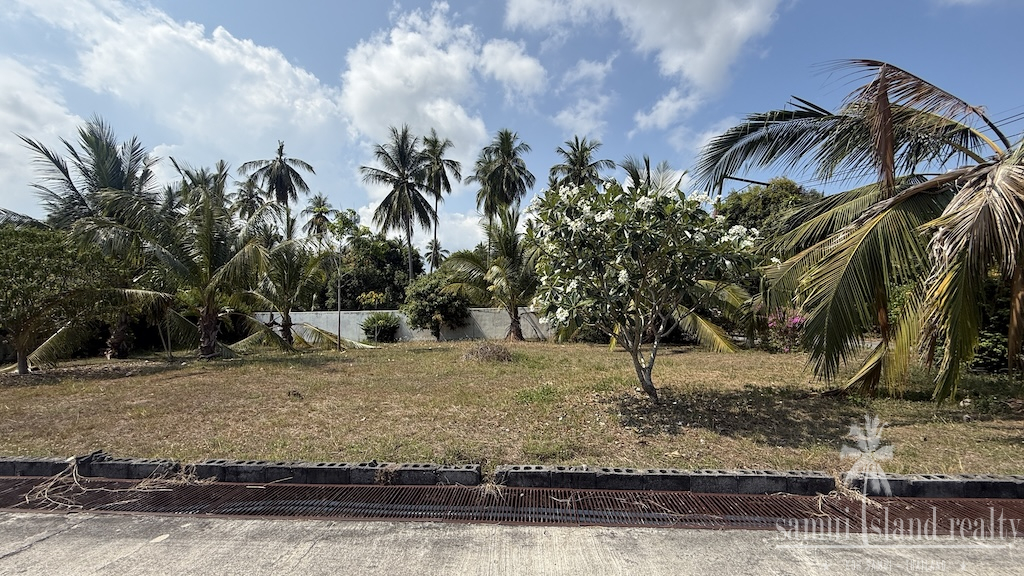 Baan Kao Land Plot For Sale In Koh Samui Front