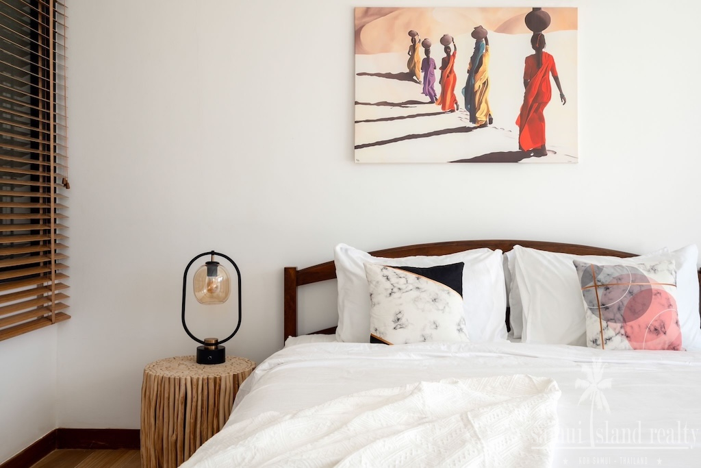 Bophut Contemporary Sea View Property Bedroom