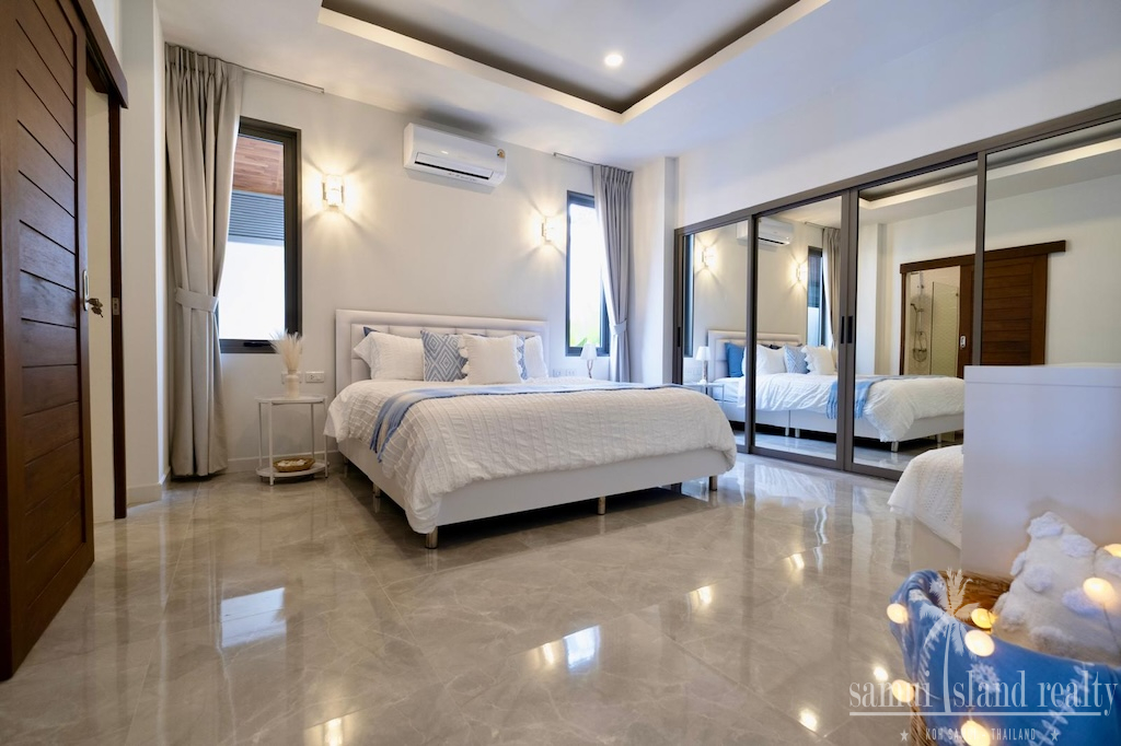 Chaweng Longterm Villa Rental Bedroom