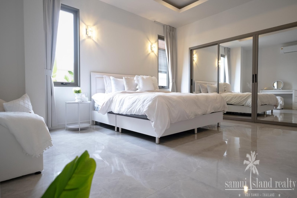 Chaweng Longterm Villa Rental Bedroom