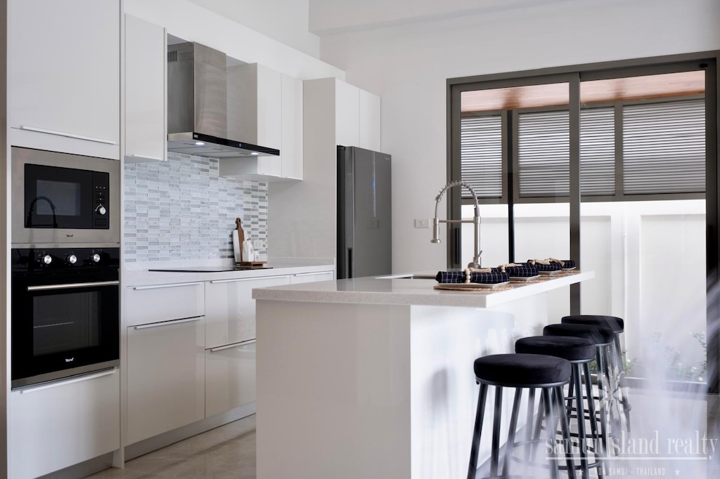 Chaweng Longterm Villa Rental Kitchen