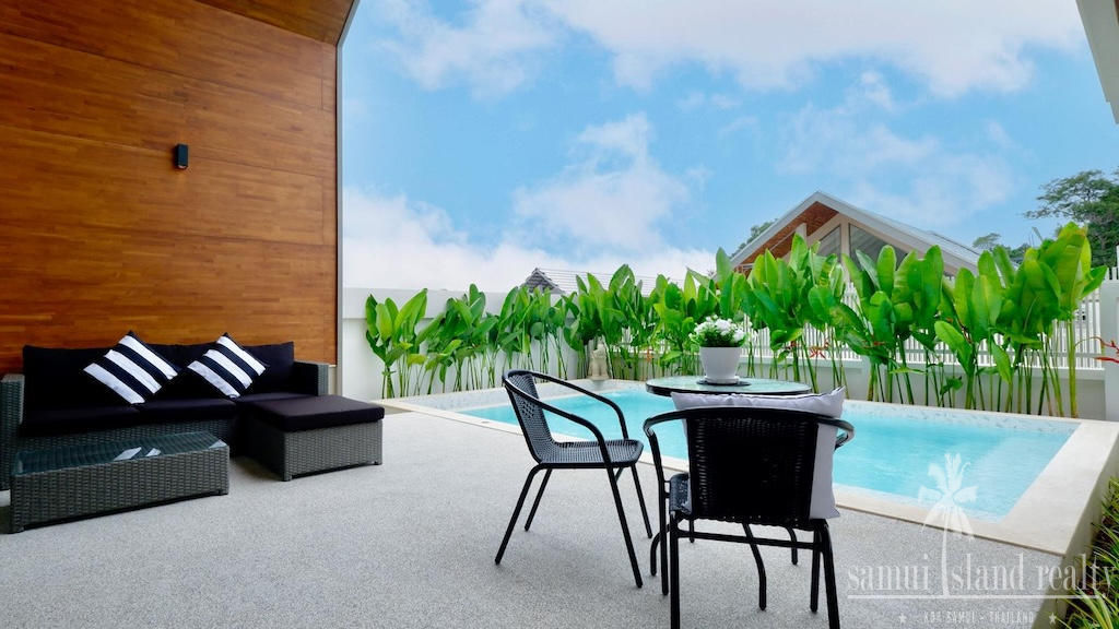 Chaweng Longterm Villa Rental Terrace