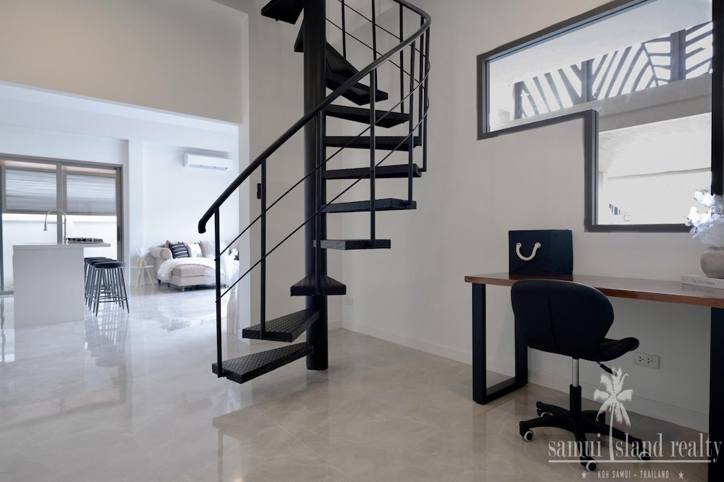 Chaweng Longterm Villa Rental Stairs