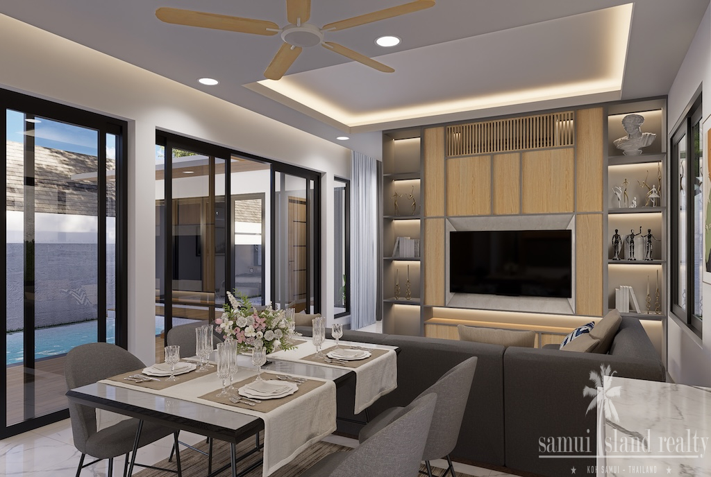 Chaweng Pool Villas Living Space