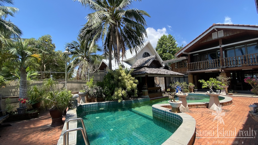 Koh Samui Beachfront House Sun Terrace