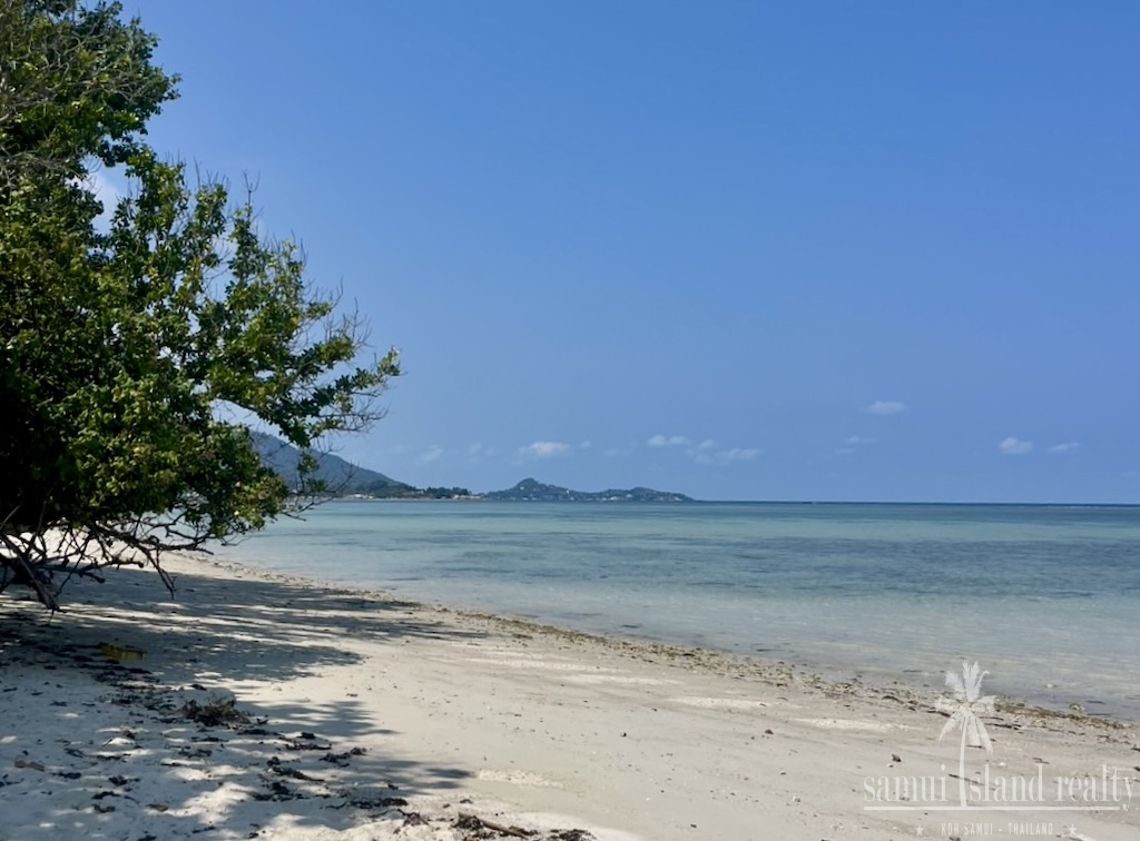 Koh Samui Beachfront Land In Hua Thanon View