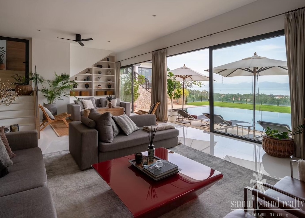 Koh Samui Ocean View Property Lounge