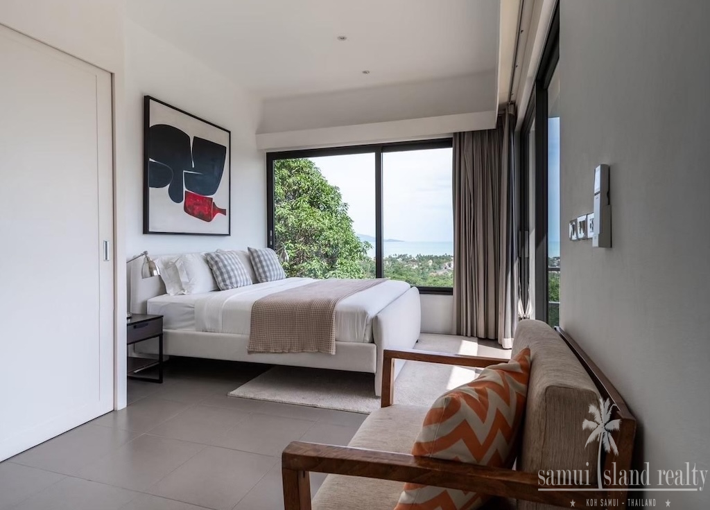 Koh Samui Ocean View Property Bedroom