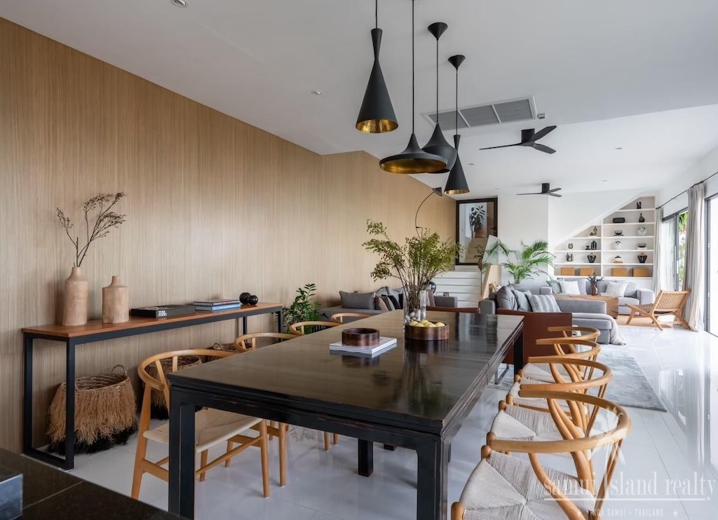 Koh Samui Ocean View Property Dining