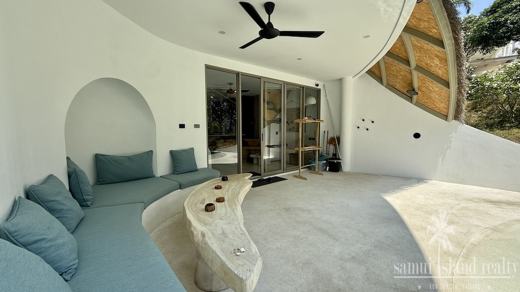 Plai Laem Sea View Villa Covered Outdoor Seating