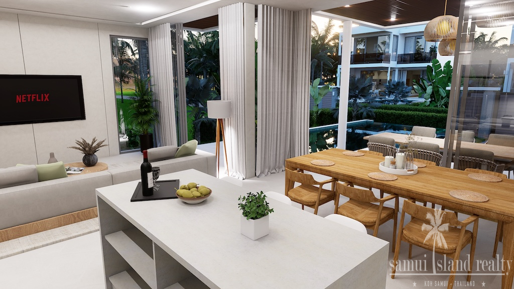 The Cape Pool Villas Kitchen