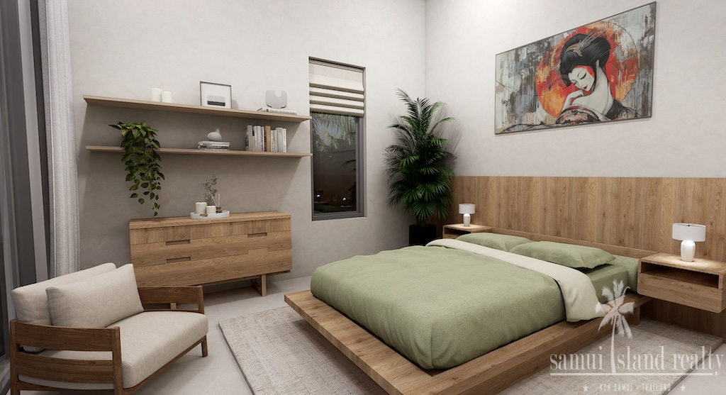 The Cape Pool Villas Bedroom